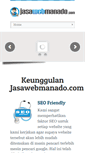 Mobile Screenshot of jasawebmanado.com